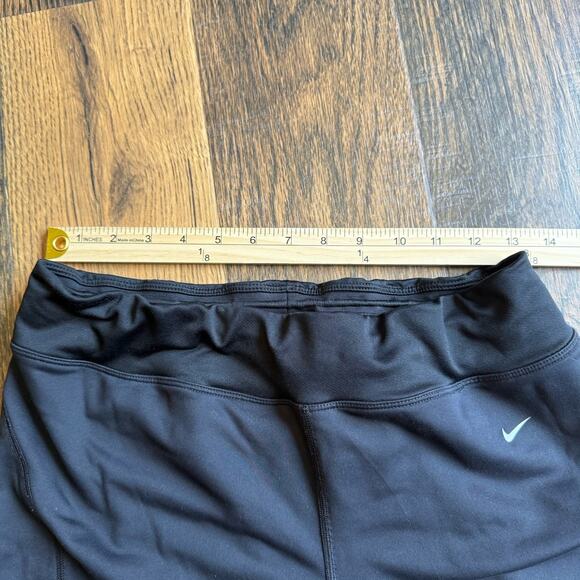 Nike Dri-FIT Women’s Sweatpants M Black Drawstring Bootcut Athletic Pants - Picture 4 of 5